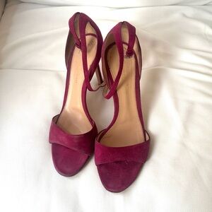 Gianvito Rossi Deep Pink Heels